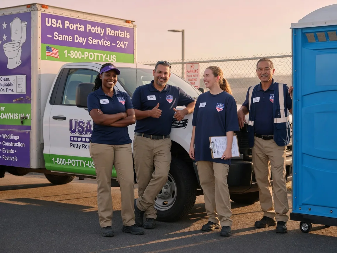 Porta Potty Rental company in Somerdale, OH